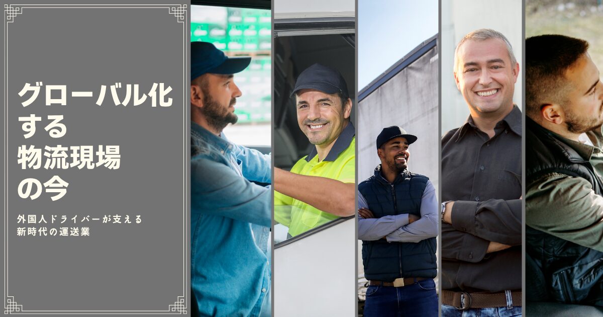 外国人ドライバーが支える新時代の運送業